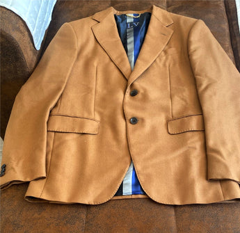 +$19K Louis Vuitton 48 Blazer Vicuna & Cashmere New! Bespoke by Caruso