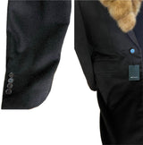 $44K Vicuna Coat 50 removable Sable fur Collar