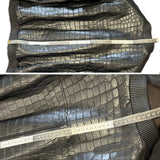 $140K STEFANO RICCI  Crocodile Leather Jacket 52
