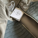 $38K HERMES 48, 54 Blouson Bord-Côte  Crocodile & Calf Rib Bomber