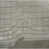 +$50,000 DIOR Crocodile Book Tote Medium blue grey bag