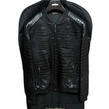 $140K STEFANO RICCI  Crocodile Leather Jacket 52