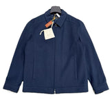 LORO PIANA S Vicuna Citytime Bomber Storm System®, Shirt Style Collar