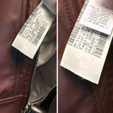 $5,800 Leather Gilet M Reversible