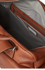 $6,450 Brunello Cucinelli Grained Calfskin Leisure Bag Copper (C6608)