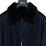 $43K DRONTO Vicuna Coat 62 removable Castorino fur lining