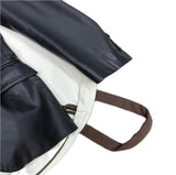 $14K HERMES Black Leather Blazer Jacket 52
