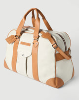 $6,900 Grained Calfskin & Cowhide Street Bag
