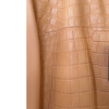 $36K STEFANO RICCI 56 Crocodile & Lambskin leather blouson