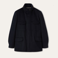 $6,850 LORO PIANA 52 Traveller Field Jacket Navy blue Cashmere Storm System®