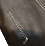 $43K HERMES  Blouson Droit Casaque 52 Alligator & Calfskin