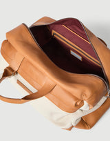 $6,500 Brunello Cucinelli Grained Calfskin & Cowhide Active Bag