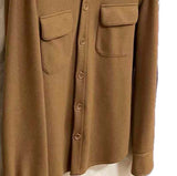 $12K Sweater Shirt XS, M Vicuna Baby Cashmere