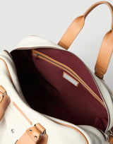 $6,900 Grained Calfskin & Cowhide Street Bag