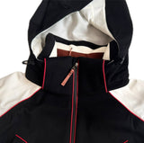 $8,500 ICER SKI L Cashmere Jacket Detachable Hood - Green Storm System®