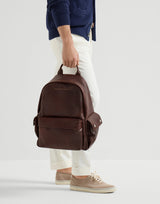 $4,600 Brunello Cucinelli Calfskin travel backpack