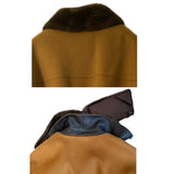 $15K Carnaby Carcoat XXL Cashmere & Castorino fur Storm System®