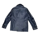 $210K Crocodile Leather Jacket 54