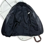 $14K HERMES Black Leather Blazer Jacket 52