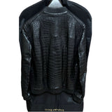$140K STEFANO RICCI  Crocodile Leather Jacket 52