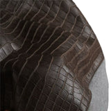 $35K HERMES Crocodile & Cashmere 1/4 Zipped Sweater M