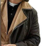 +$11K BRUNELLO CUCINELLI M Biker Leather Jacket Dark Brown