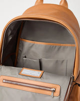 $4,500 Cowhide travel backpack Cognac (C001)