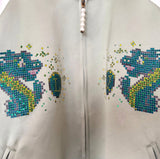 Louis Vuitton Pixelated Dragon Varsity Jacket 50 By PHARRELL WILLIAMS - Collector!