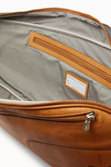 $3,300 Brunello Cucinelli logo-print Grained Leather Tennis Racket Cover