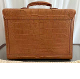 BRIONI  Crocodile Briefcase