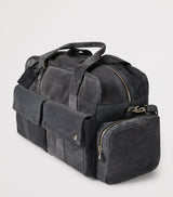 $5,950 Brunello Cucinelli Gray Suede Leisure Bag