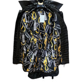 $160K ILDAN Black Crocodile Porosus Jacket 58