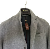 $4,200 Loro Piana Novalis Jacket 50 Cashmere Double jersey
