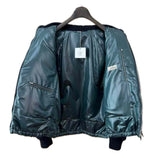 Cashmere Quilted Puffer Bomber Jacket Down 50 - Concealed Hood