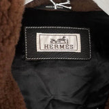 Cashmere & Sheep Leather Half-zip Jumper Jacket 50