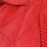 $40K BIJAN 50 Python Leather Biker Jacket - One Single Jacket in the World!