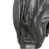 $140K STEFANO RICCI 50 Alligator Bomber Jacket