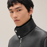 $32K HERMES Nile Crocodile Leather Details, 50 Lambskin Jacket fur-lined 2025!