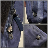 +$18K Down Parka Silk Blend Coat S Beaver fur-lined