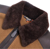 $6,850 Albury Knit BomberJacket 50 Virgin Wool FW2025