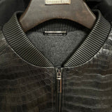 $140K STEFANO RICCI  Crocodile Leather Jacket 52