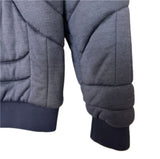 $4,500 HERMES "Maillons 3D" Quilted Sweater L FW2025 Navy Blue