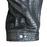 $140K STEFANO RICCI 50 Alligator Bomber Jacket