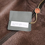 $16,450 Bomber Printed Windfur 54 Mink Reversible Fancy Blue