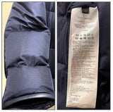 +$18K Down Parka Silk Blend Coat S Beaver fur-lined