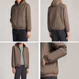 $11,250 Hooded Bomber Jacket M Technical Fabric - Beaver fur - Storm System®