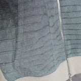 $38K HERMES 48, 54 Blouson Bord-Côte  Crocodile & Calf Rib Bomber