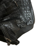 $140K STEFANO RICCI  Crocodile Leather Jacket 52