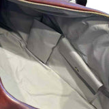 $5,300 Brunello Cucinelli Weekend Logo-Print Leather Duffle Bag