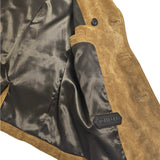 $9K TOM FORD 48 Double-Breasted Suede Jacket SS 2025